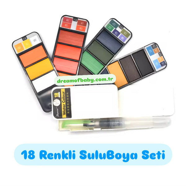 Özel Sulu Boya Seti
