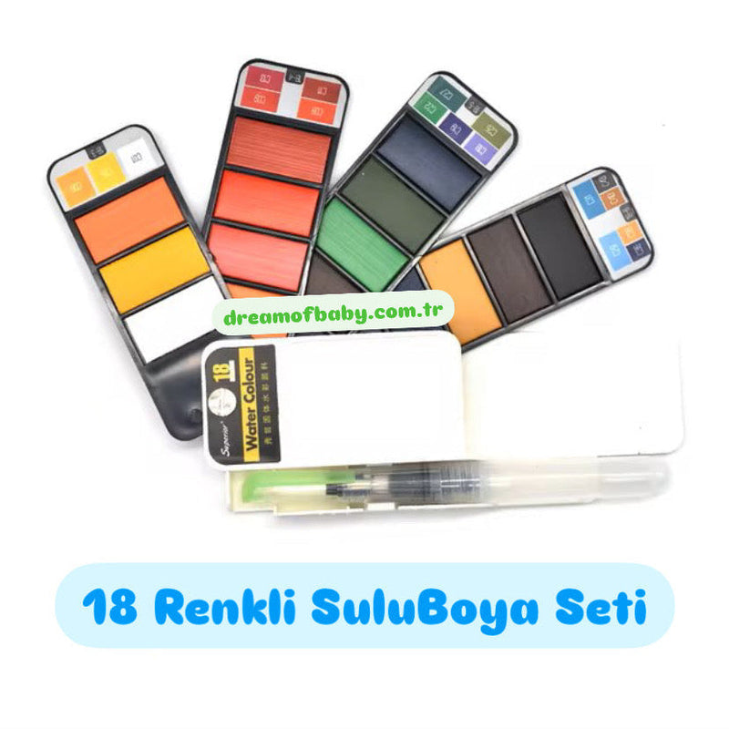 Özel Sulu Boya Seti