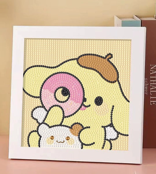 5D Elmas Sanatı El Yapımı Çerçeveli Tablo 18x18
