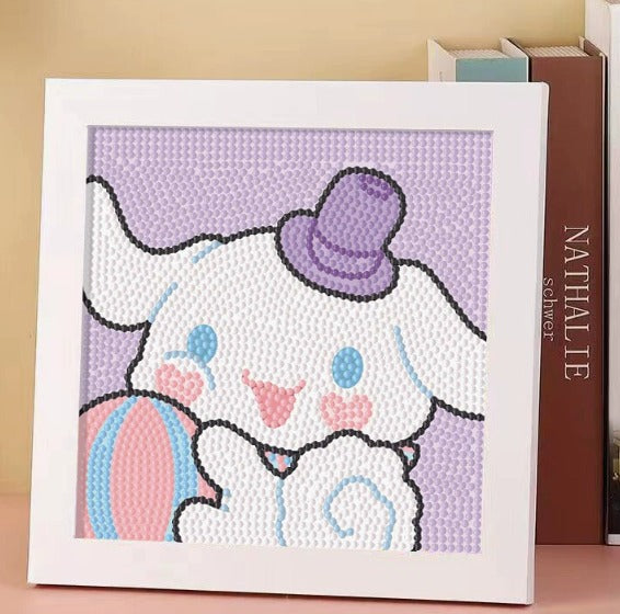 5D Elmas Sanatı El Yapımı Çerçeveli Tablo 18x18