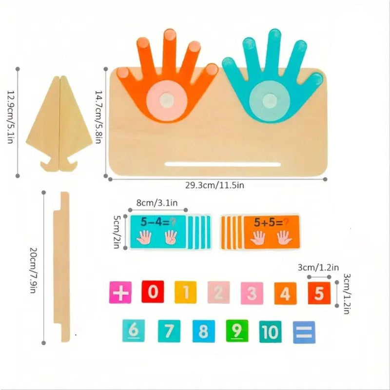 DreamNumbers Ahşap Matematik Oyunu