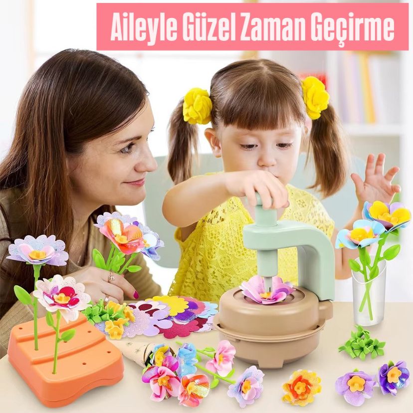 Çiçek Buketi El Sanatları Seti