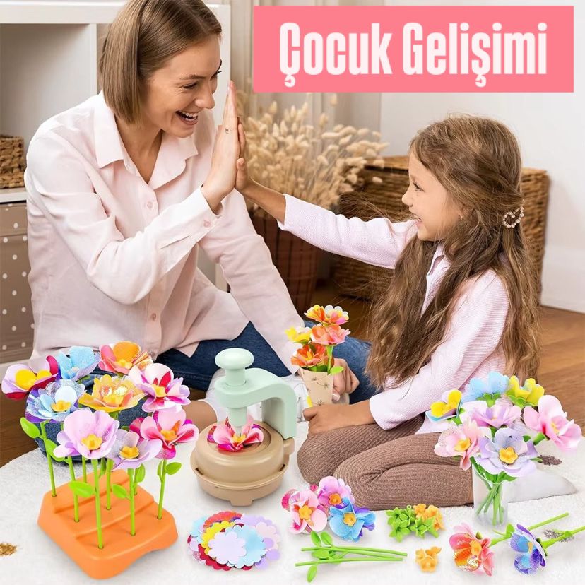 Çiçek Buketi El Sanatları Seti