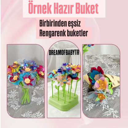 Çiçek Buketi El Sanatları Seti