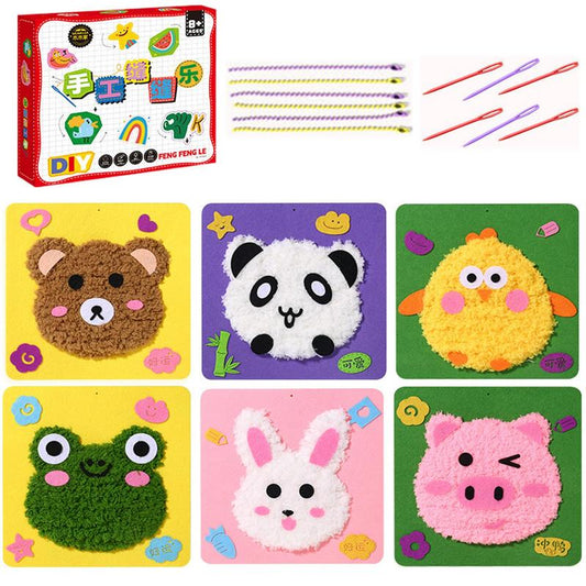 Minik Nakışlar Kiti:6'lı Örgü Seti