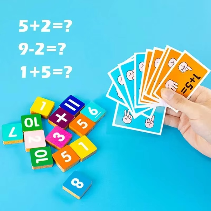 DreamNumbers Ahşap Matematik Oyunu