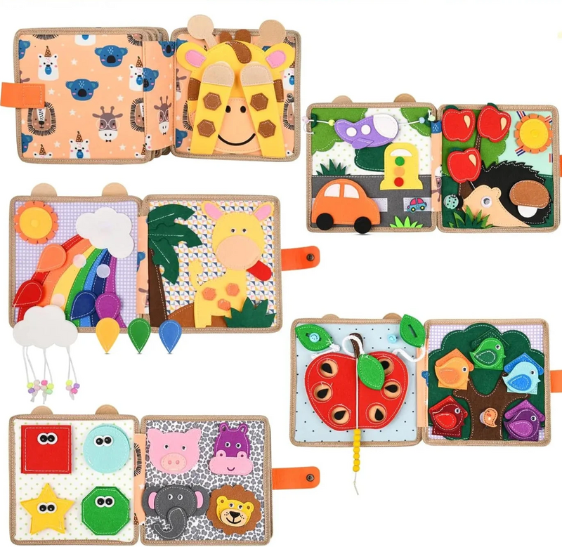 DreamZoo Montessori Eğitici Kitap