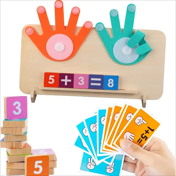 DreamNumbers Ahşap Matematik Oyunu