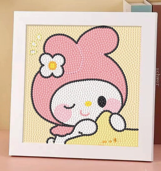 5D Elmas Sanatı El Yapımı Çerçeveli Tablo 18x18