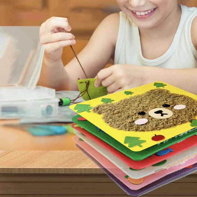Minik Nakışlar Kiti:6'lı Örgü Seti